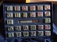 ALPHABET SET   Leder  BUCHSTABEN  MIDAS 3/4in Bayern - Hersbruck Vorschau