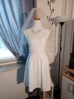 kurzes Brautkleid Gr. 36 Kleid Sommer Mecklenburg-Vorpommern - Anklam Vorschau