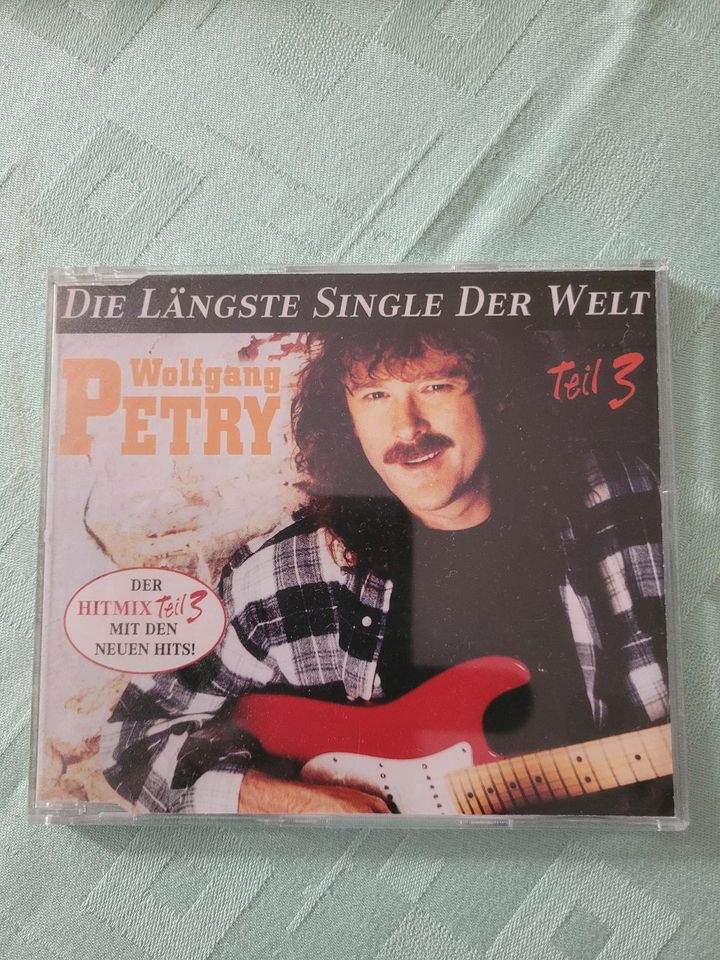 Maxi-CD Die längste Single der Welt Teil 3 von Wolfgang Petry in Mainz