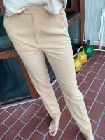 Ara Anzugshose gerader Schnitt nude beige M 38 Wolle Sommerhose Baden-Württemberg - Ammerbuch Vorschau