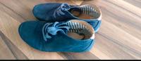Schuhe, schnürschuhe blau - - leichter Stoff Sommer Hessen - Offenbach Vorschau