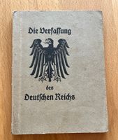 Die Verfassung des Deutschen Reiches vom 11.08.1919 Baden-Württemberg - Weinstadt Vorschau