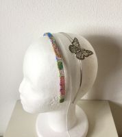 Haarreif Schmetterling silber bunt Paisley Reif Haarschmuck Bayern - Ustersbach Vorschau