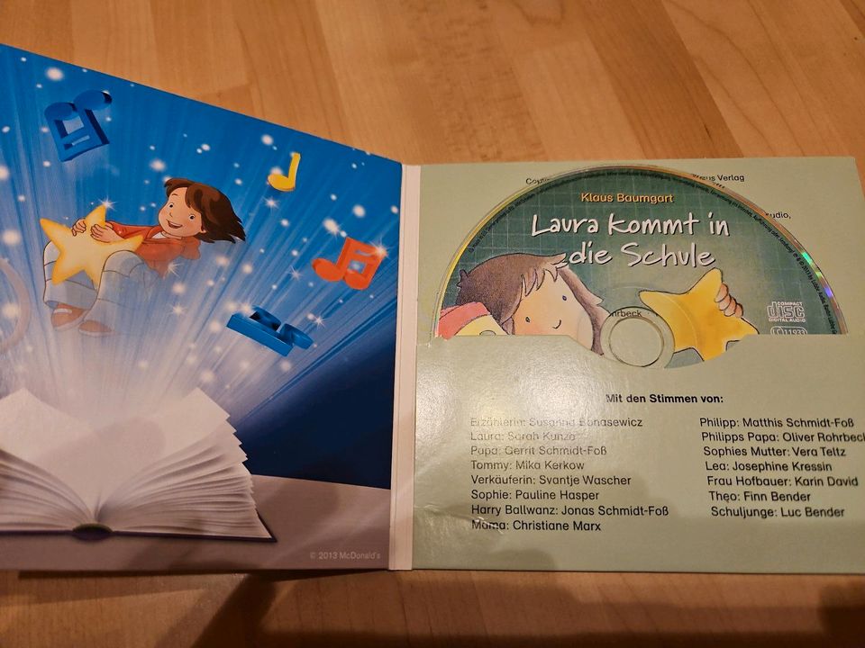 CD Hörspiel Laura kommt in die Schule Baumhaus Lübbe Grundschule in Gräfendorf