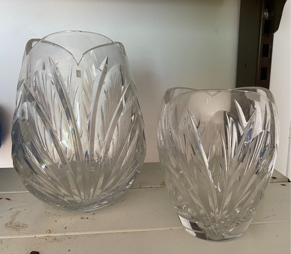 Bleikristall Vasen - Set in Treffurt