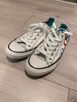 Converse All Star Schuhe Sneaker weiss bunt neuwertig Größe 37 Bayern - Thalmassing Vorschau