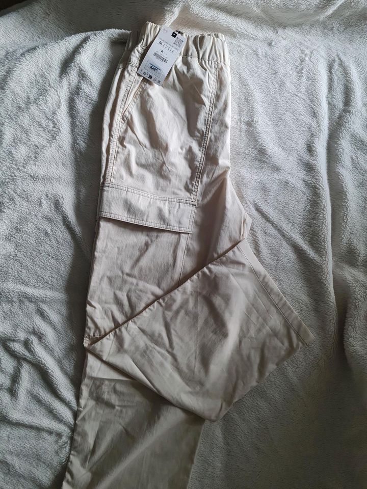 Herren Jungen Cargohose Hose beige Zara gr M Neu mit Etikett in Frankenthal (Pfalz)