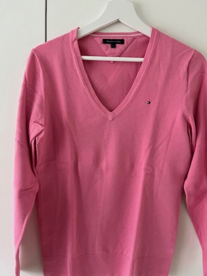 Tommy Hilfiger Strick Pullover Pink Gr. L in Filderstadt