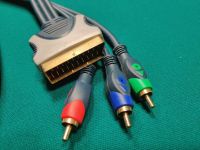 SCART Kabel Adapter auf 3 x Cinch Audio Video 1,5 m Schwerin - Altstadt Vorschau