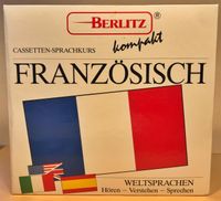 Berlitz Kompakt-Cassetten Sprachkurs Französisch 1980/90er Jahre Bayern - Zusmarshausen Vorschau