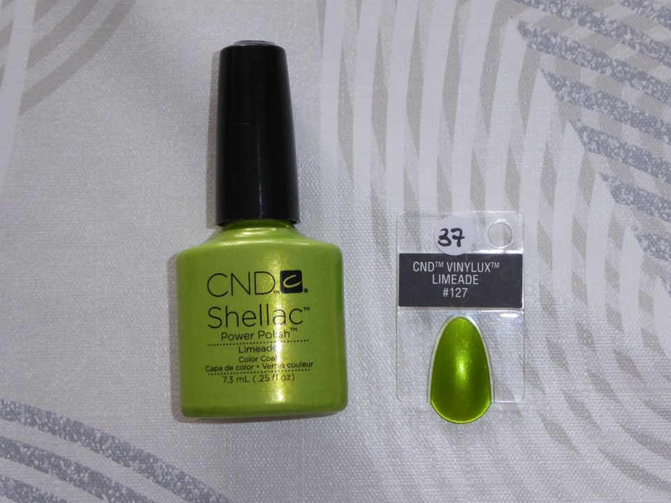 2 Stk. CND Shellac Polish grün in Braunschweig