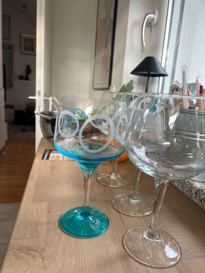 4 Gin Tonic Gläser in München
