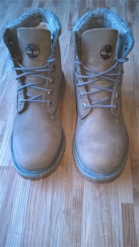 TIMBERLAND "Waterville" Schnürboots Boots Schuhe - 37 - grau in Neuss