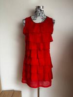 H&H Kleid Cocktailkleid Abendkleid rot transparent S M Bayern - Würzburg Vorschau