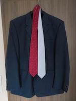 Anzug Herren dunkelblau, Hose, Sakko, Weste, Krawatten Hessen - Fulda Vorschau