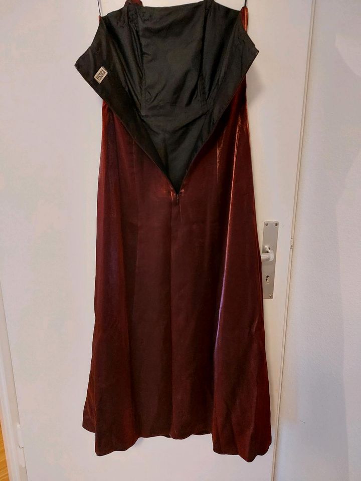 Langes Kleid - Abschlussball, Feier,  bordeux, 36 in Stuttgart