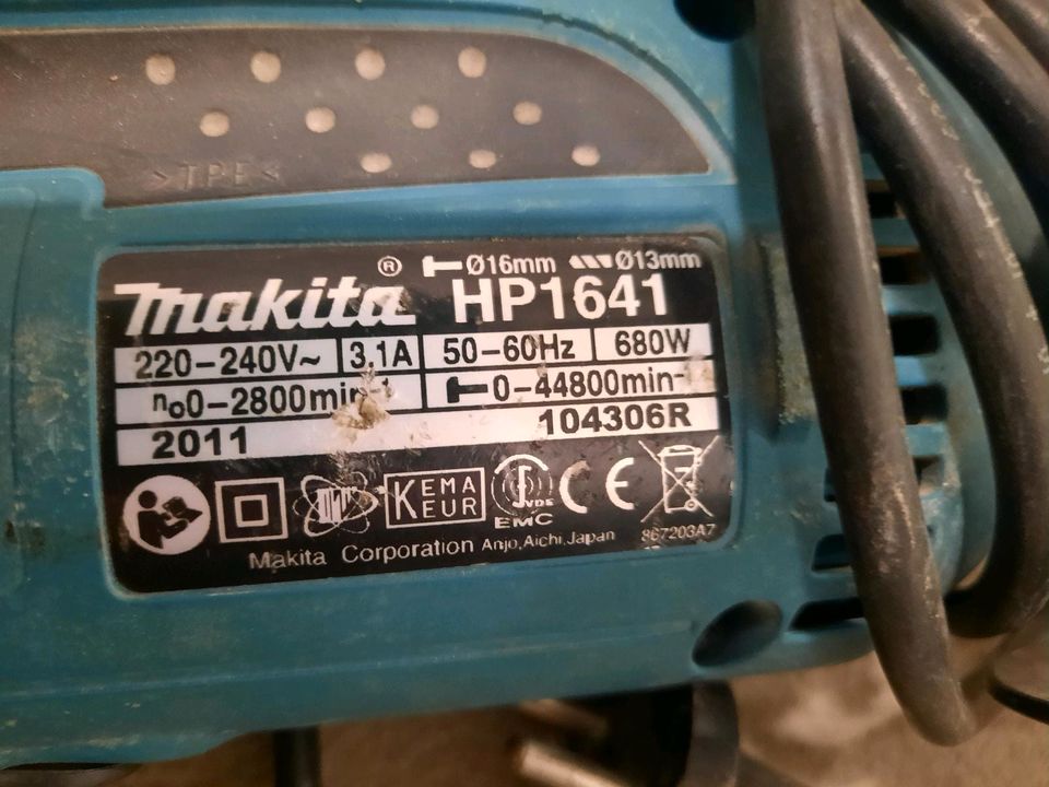 Makita HP 1641 Schlangbohrmaschine in Magdeburg