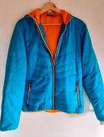 Leichte Steppjacke, Kapuze, blau-orange, Gr.40 Bayern - Mindelheim Vorschau