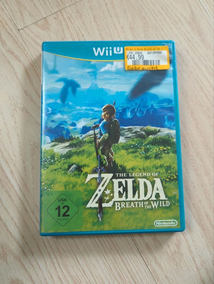 Wii u the legend of Zelda breath of the wild video spiel (konsole in Berlin