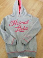 Hoodie Heimatliebe Suck my Shirt SKMST grau pink Bayern - Iggensbach Vorschau