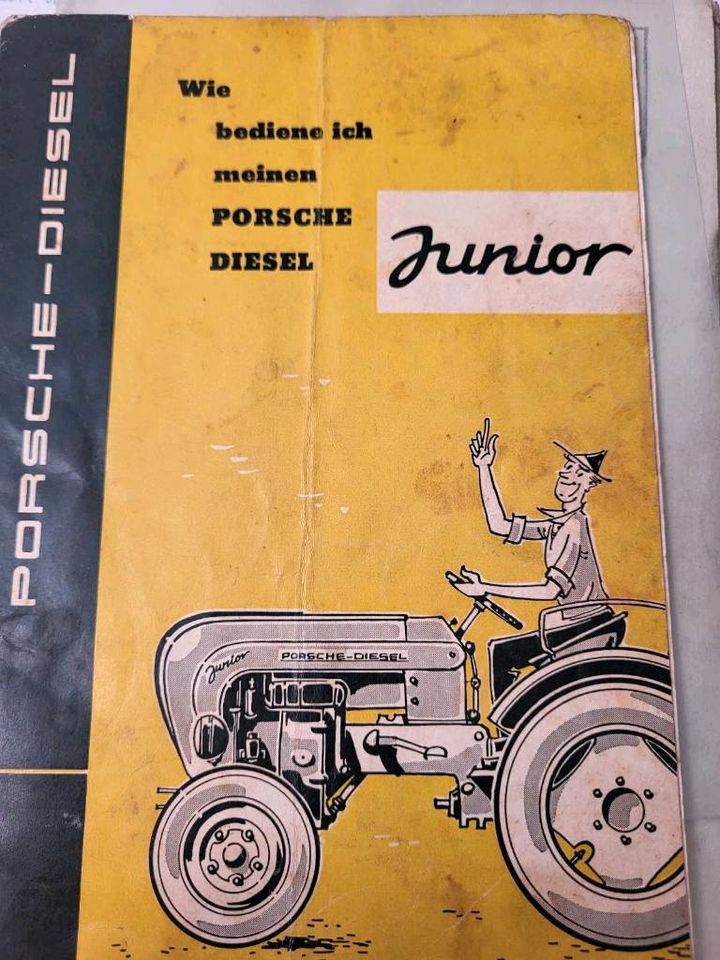 Porsche Junior, Traktor, Oldtimer in Scheidegg