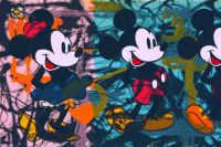 MEGA Deal!! Motiv Mickey Mouse live on Stage 120x80 Pop Art/Bild München - Au-Haidhausen Vorschau