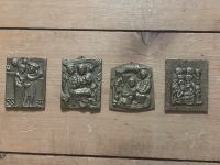 4 kleine Wandreliefs Bronze Egino Weinert Nordrhein-Westfalen - Solingen Vorschau
