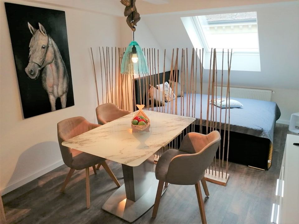 Single-Apartment im DG hochwertig voll möbliert in Baden-Baden