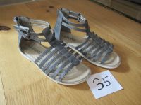 Sandale,Sandalen,Größe 35,Jeans Optik,Riemchen,Leone,Sommerschuh Rheinland-Pfalz - Zeiskam Vorschau