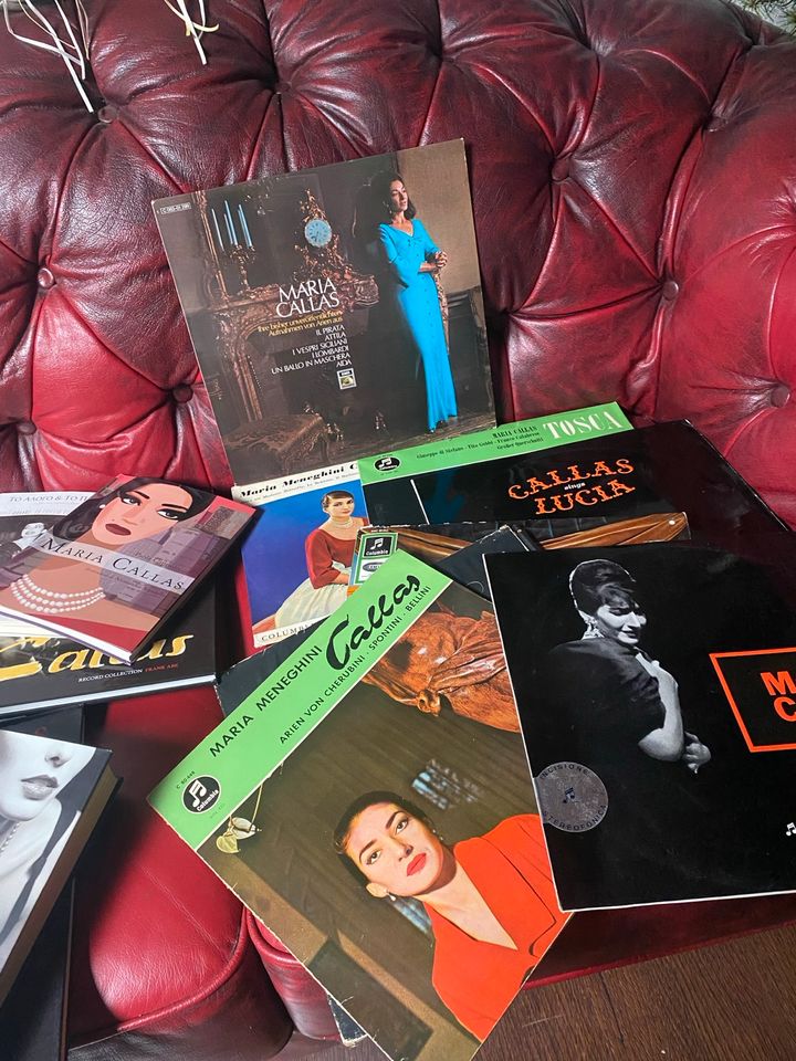 Große Maria Callas Sammlung LP‘s Bücher und CDs in Achim