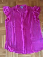 Tolle Kurzarm Bluse von H&M / mit rüschen / Hingucker Gr. 40 Pink Bayern - Strullendorf Vorschau