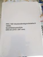 Kopierfolie PPC 100 DIN A4, 100 Stck. ovp, 4x vorhanden Sachsen-Anhalt - Hansestadt Seehausen Vorschau