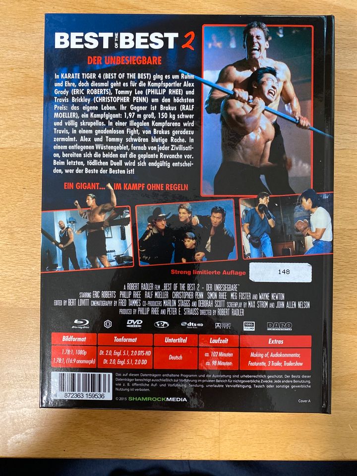 Der Unbesiegbare - Best of the Best 2 - Mediabook [Blu-ray] in Rhede