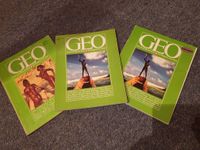 2 x  GEO - ERSTAUSGABE 1976 + Heft 9/1977 Bayern - Langenzenn Vorschau