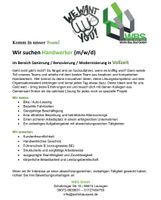 Handwerker in Vollzeit gesucht Bayern - Lauingen a.d. Donau Vorschau