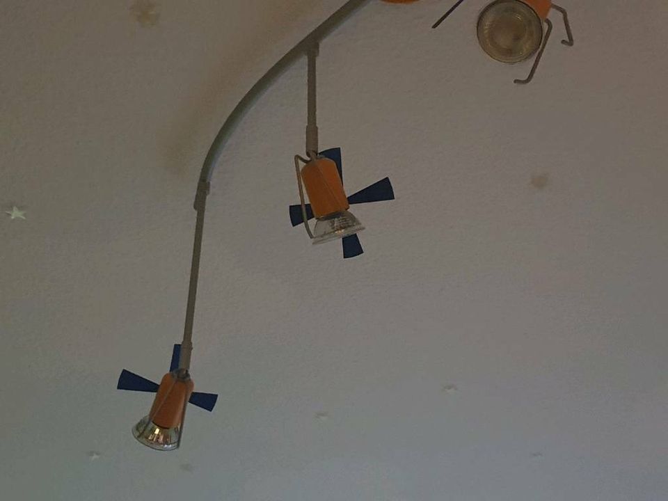 Lampe, Kinderzimmer, Deckenlampe LED,  Hubschrauber in Puschwitz