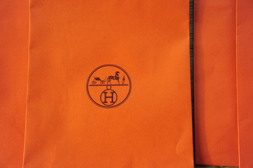 Hermes Paris Tüte Papiertüte Bag Paperbag 5 Stk wie Neu original in Ravensburg