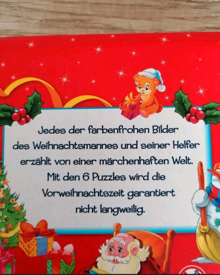 Mein kleines Puzzlebuch Weihnachten - Buch mit 6 Puzzles in Dornstetten