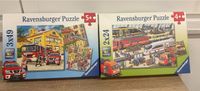 Ravensburger Puzzle 3x39 Feuerwehr 5+ und 2x24 Zug 4+ Baden-Württemberg - Achern Vorschau