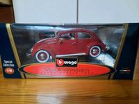 NEU OVP Burago Volkswagen Käfer Beetle 1955 Modellauto 3061 Saarland - Großrosseln Vorschau