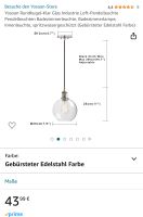 Pendelleuchte Pendellampe Esstisch Leuchte Lampe Glas Baden-Württemberg - Eningen Vorschau