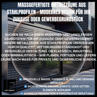 Hochwertige Metallzäune nach Maß – Modern & langlebig Hamburg-Mitte - Hamburg Rothenburgsort Vorschau