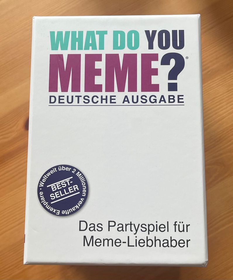 What do you meme? Partyspiel NEU in Scharnebeck