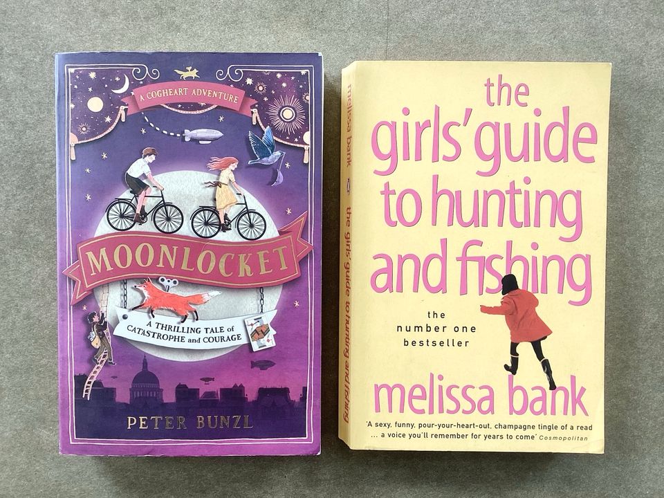 Peter Bunzl Moonlocket Melissa Bank Girl Guide hunting fishing in Ustersbach