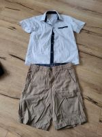 Festkleidung H&M  Shorts+ Hemd weiss ,beige Gr.146 TOP Niedersachsen - Lüneburg Vorschau