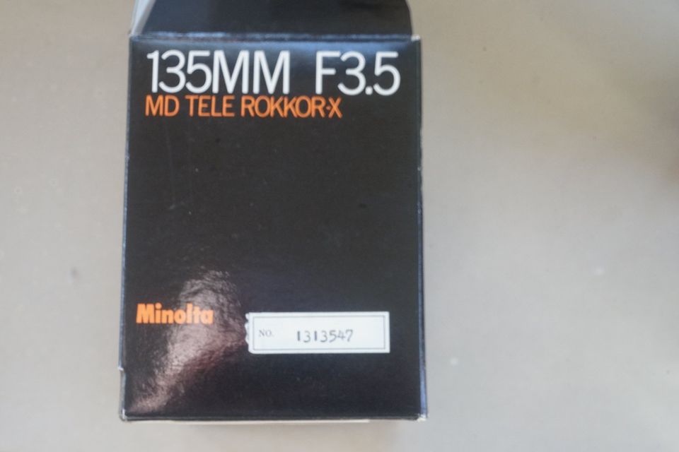 MINOLTA MD 1:3,5 135 mm NEU (NOS) in Dettingen an der Erms