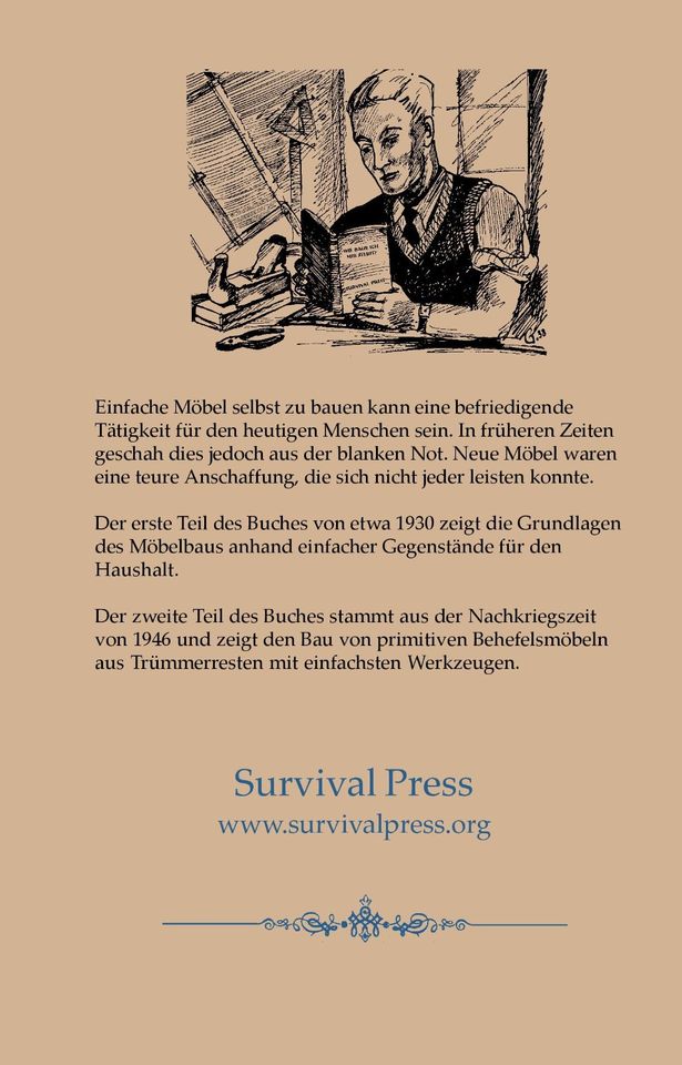 Möbelbau Behelfsmöbel Möbel selbst bauen Anleitung 9€* in Obermarchtal