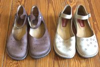 Clarks und Kickers Ballerina 39 Leder braun beige Niedersachsen - Braunschweig Vorschau