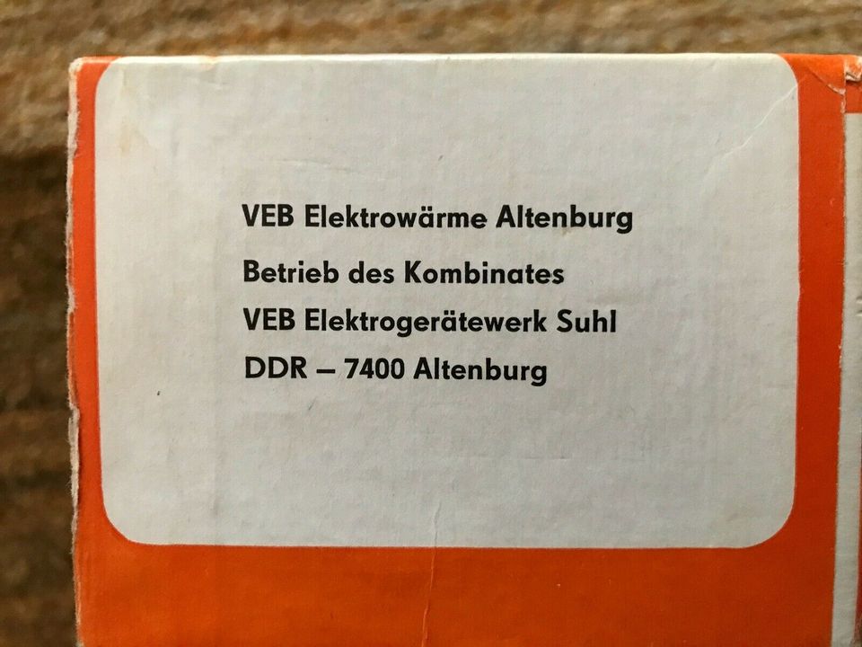 Föhn DDR Retro OVP in Chemnitz