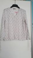 NEU 100% Viskose Damen Tunika Bluse weiß M 40 42 Blue motion Hessen - Gernsheim  Vorschau